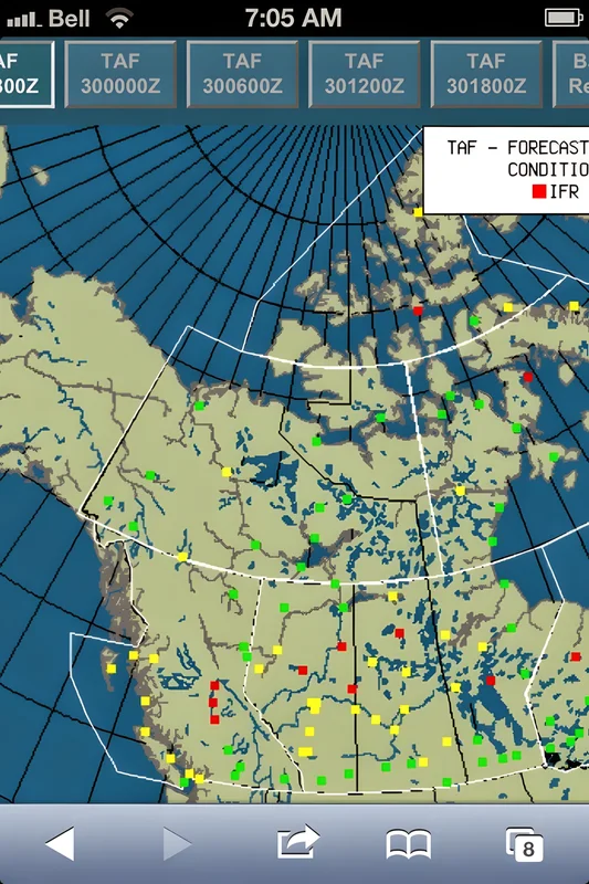 NAVCAN weather outlook at airports, May 29, 2014